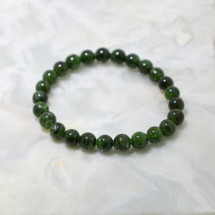 GEM Diopside Bileklik (7mm)