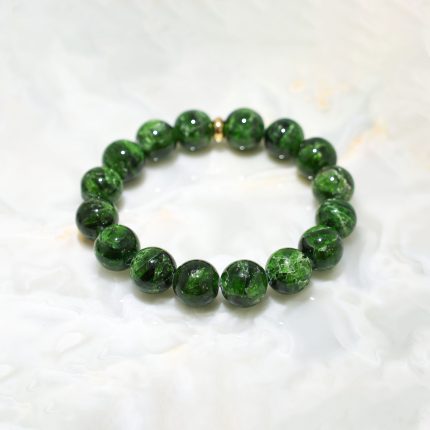 KALBİN ŞİFASI GEM DİOPSİDE (12 MM)