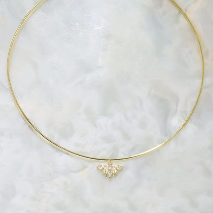 Arı Choker Kelepçe Kolye
