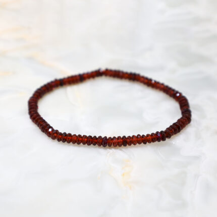 GEM SPESSARTİNE GARNET BİLEKLİK